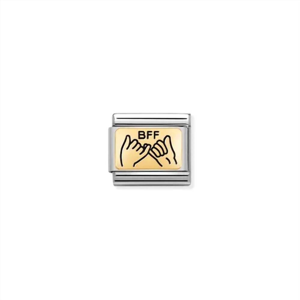 NEW NOMINATION unisex friendship links bracelet in bff hands